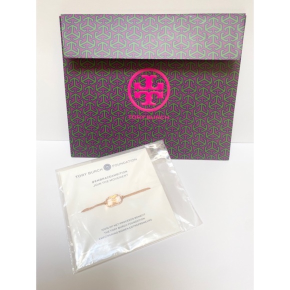Tory Burch #EMBRACEAMBITION bracelet - Picture 1 of 5